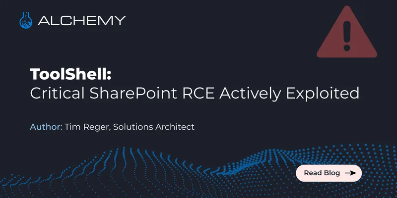 ToolShell: Critical SharePoint RCE Actively Exploited