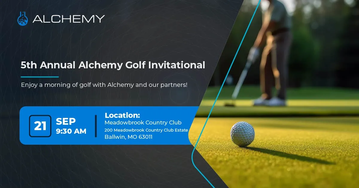 The 5th Annual Alchemy Golf Invitational