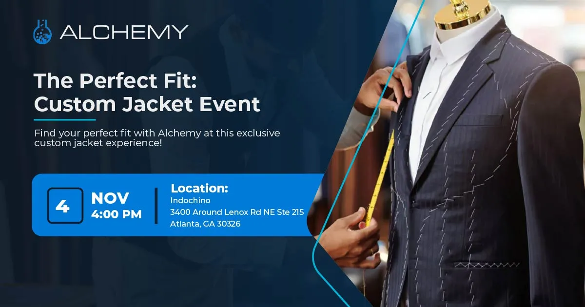 The Perfect Fit: Custom Jacket Event