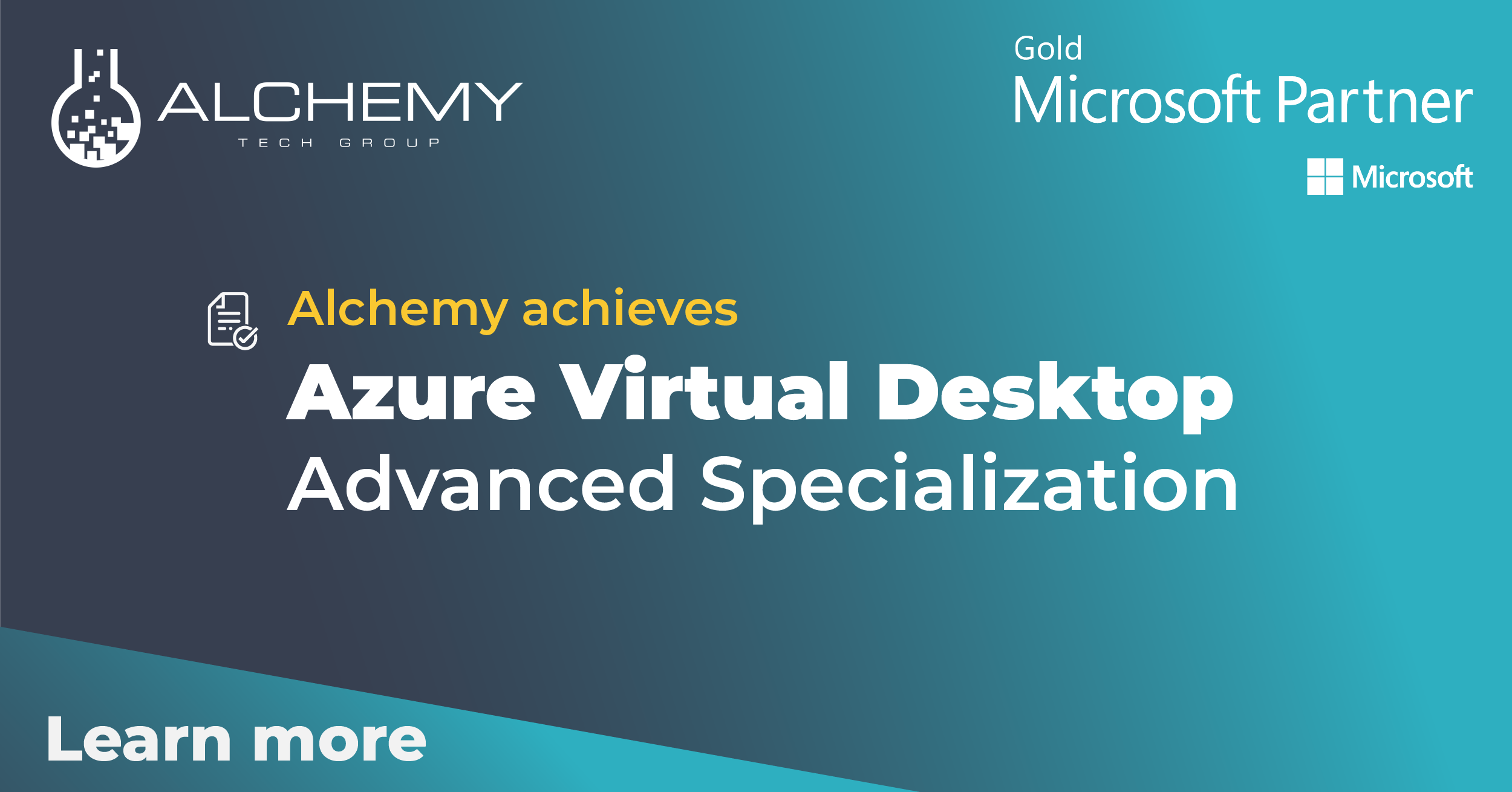 Alchemy Achieves Azure Virtual Desktop Advanced Specialization ...