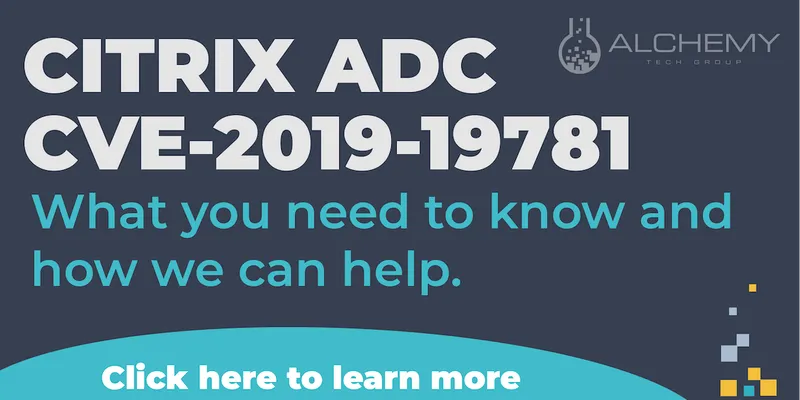 Citrix ADC CVE-2019-19781 Vulnerability