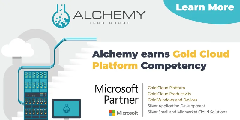 Alchemy Earns Microsoft Gold Cloud Platform Competency