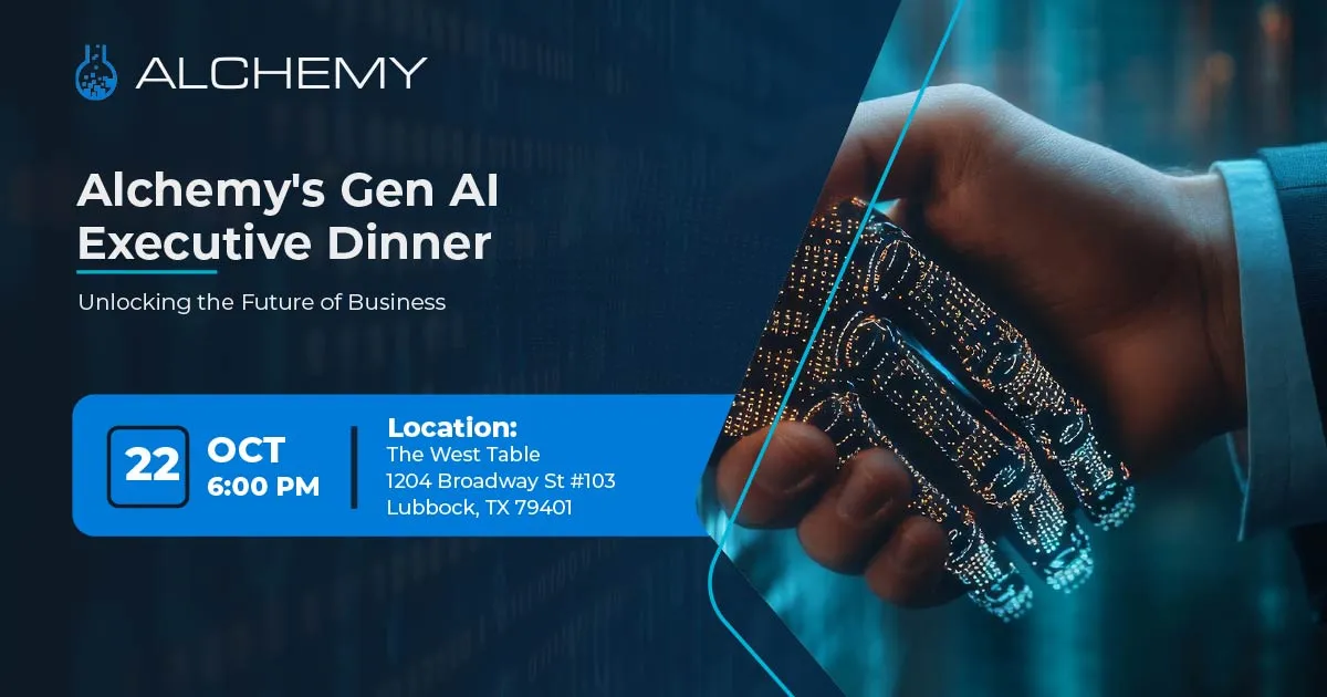 Alchemy’s Gen AI Executive Dinner