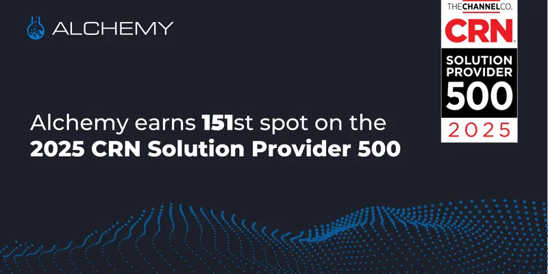 Alchemy Technology Group Named to CRN Solution Provider 500 List for 2025