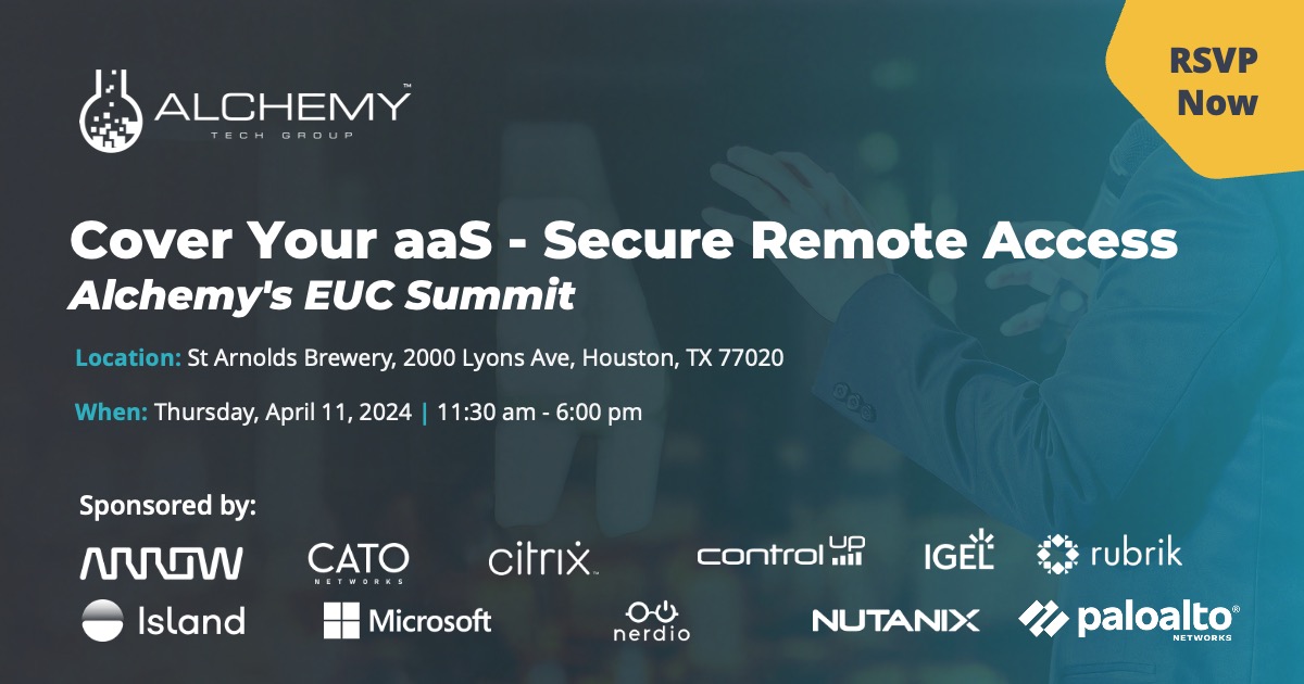 Cover Your aaS - Secure Remote Access | Alchemy Tech Group