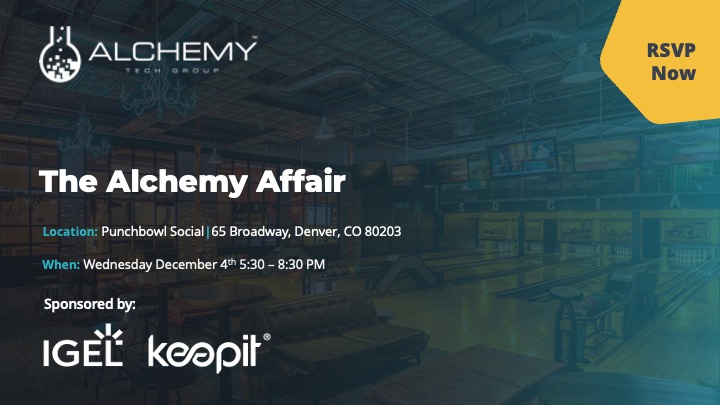 Denver Alchemy Affair | Alchemy Tech Group
