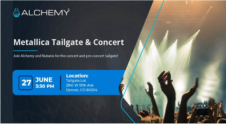 Metallica Tailgate & Concert | Alchemy Tech Group