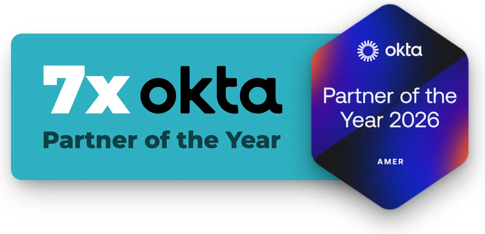 7x Okta Partner of the Year, including the 2026 AMER Partner of the Year award