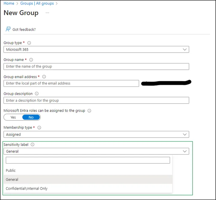 Configure Sensitivity Levels Step 5 -Assigning Labels to SPO, Teams, and Meetings
