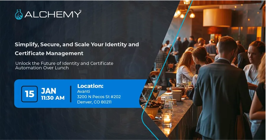 Alchemy and CyberArk Lunch and Learn