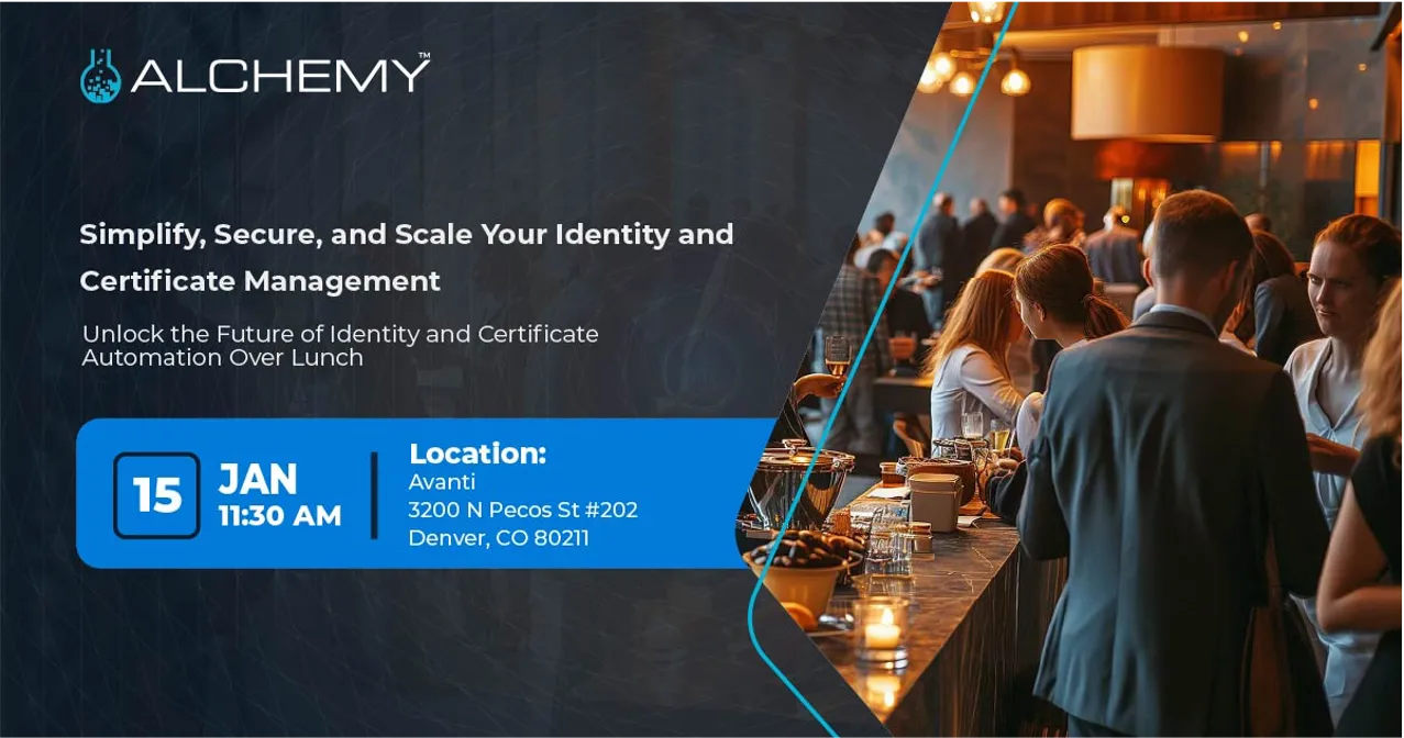 Alchemy and CyberArk Lunch and Learn