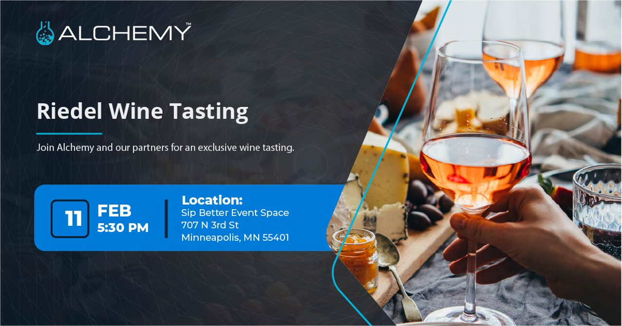 Riedel Wine Tasting | Alchemy Tech Group
