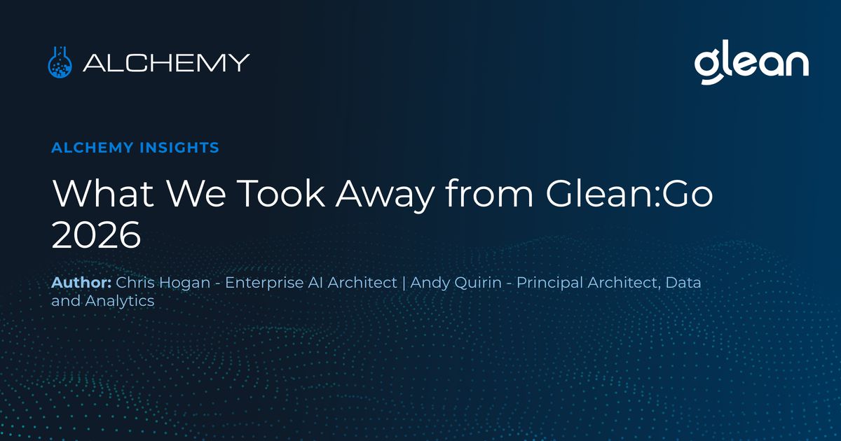 What We Took Away from Glean:Go 2026