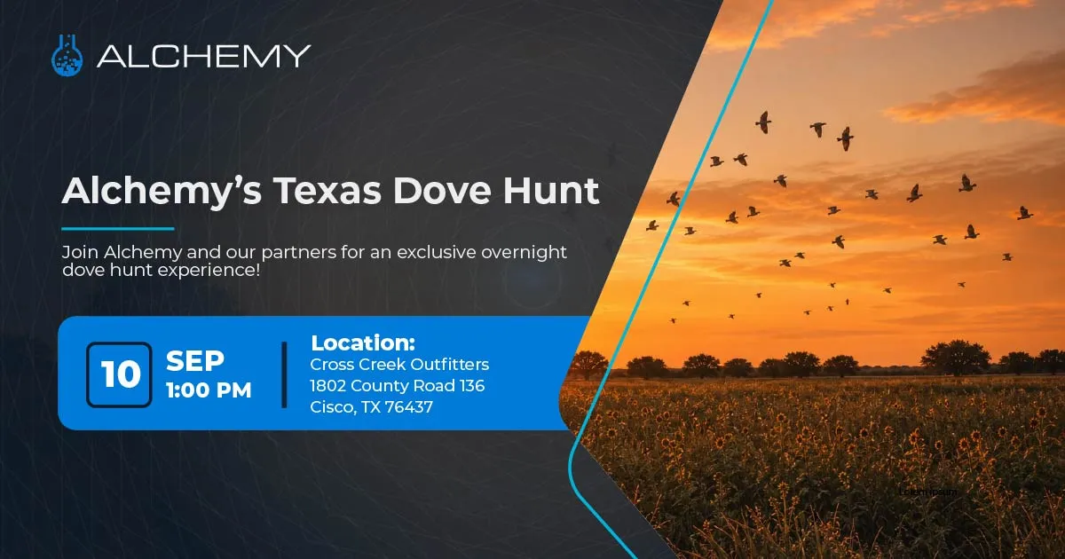 Alchemy’s Texas Dove Hunt