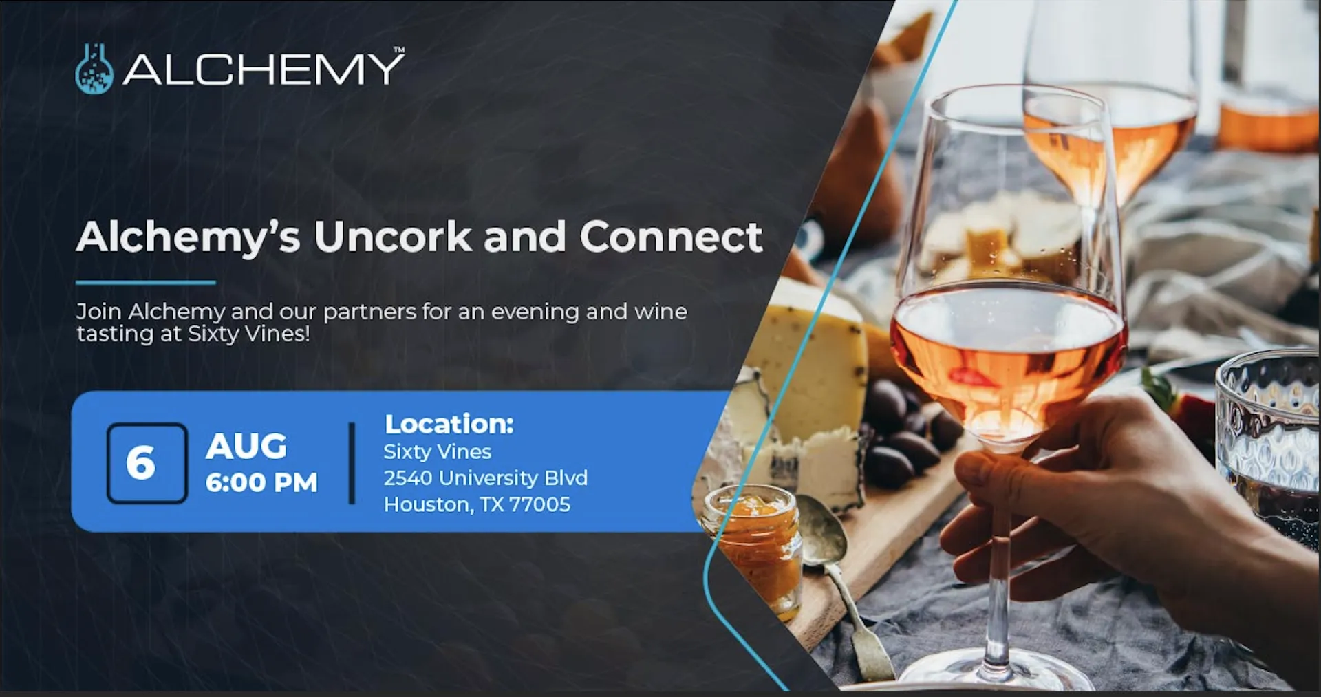 Alchemy’s Uncork and Connect