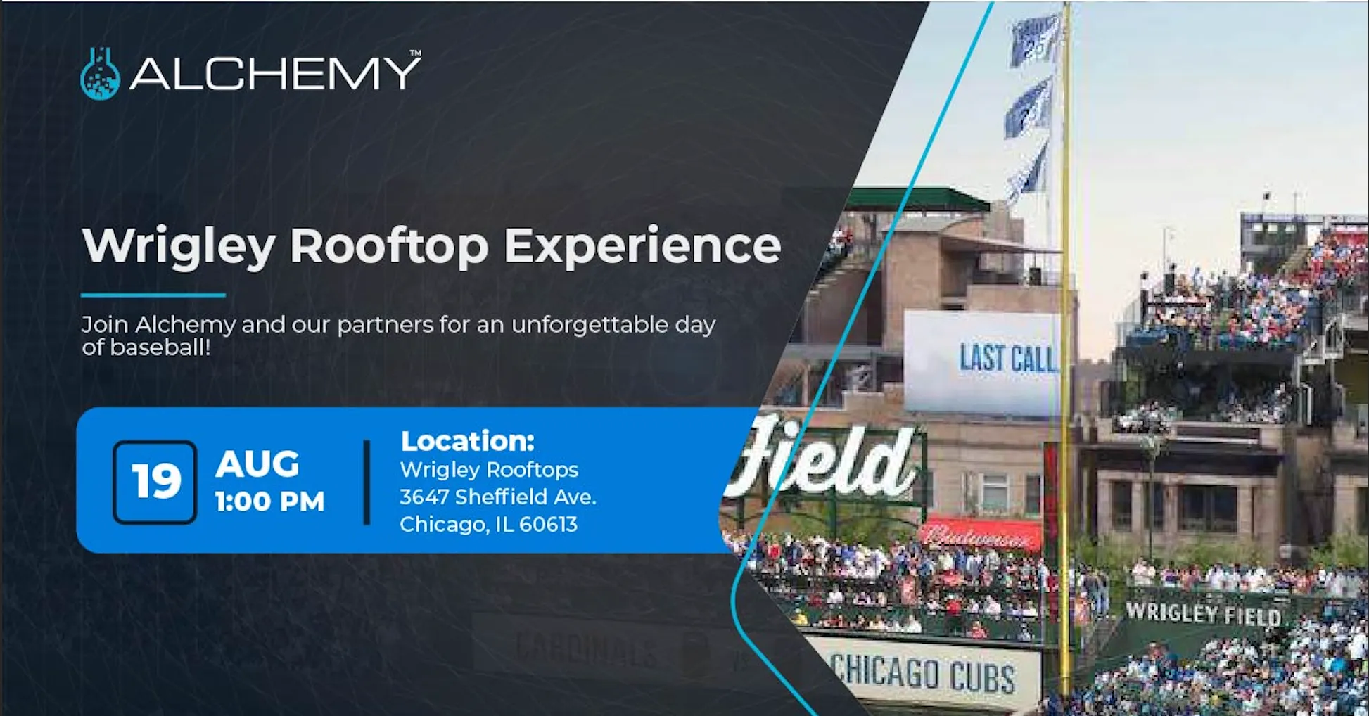 Alchemy’s Wrigley Rooftop Experience