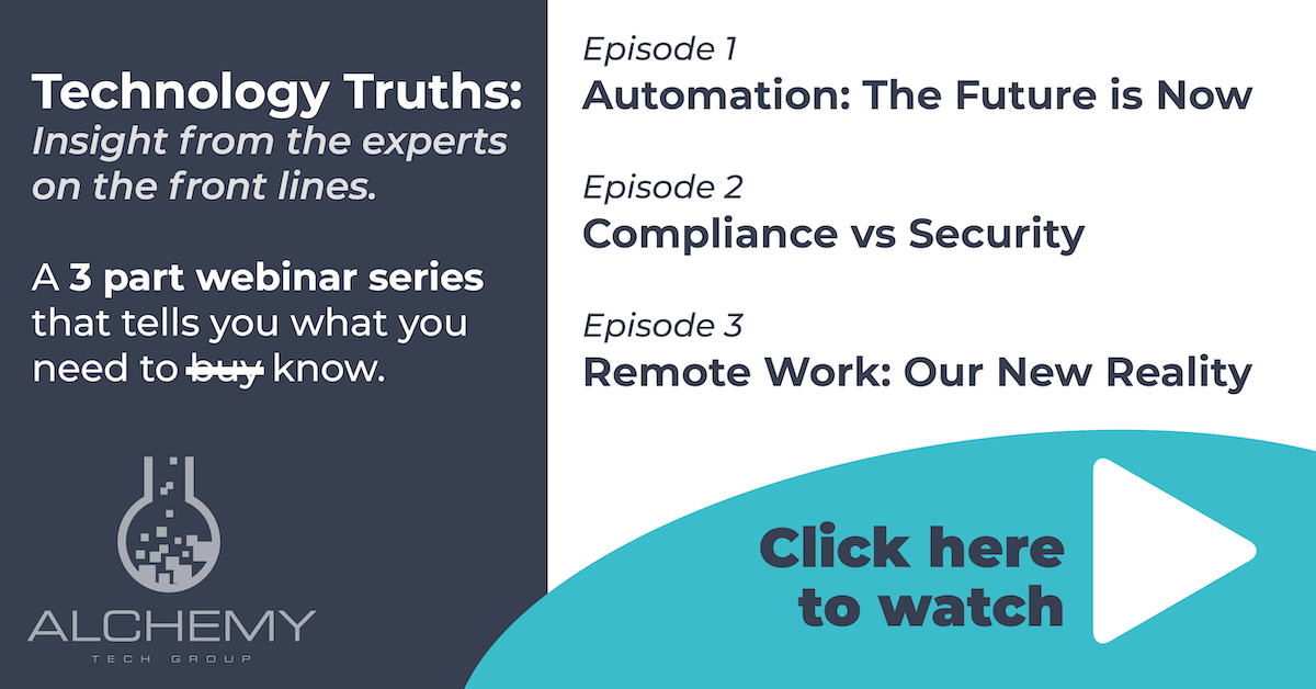 Technology Truths: Insight from the Experts on the Front Lines Webinar ...